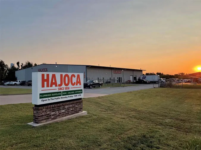 Hajoca Oklahoma City building exterior and sign